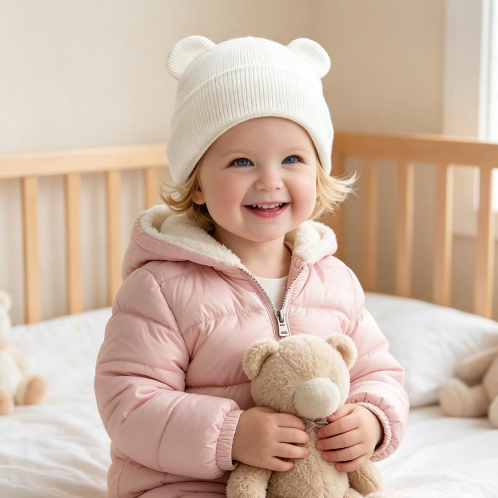 Baby Winter Knitted Hat, Cute  - đánh giá và giá Infant Beanie Hat With Ears