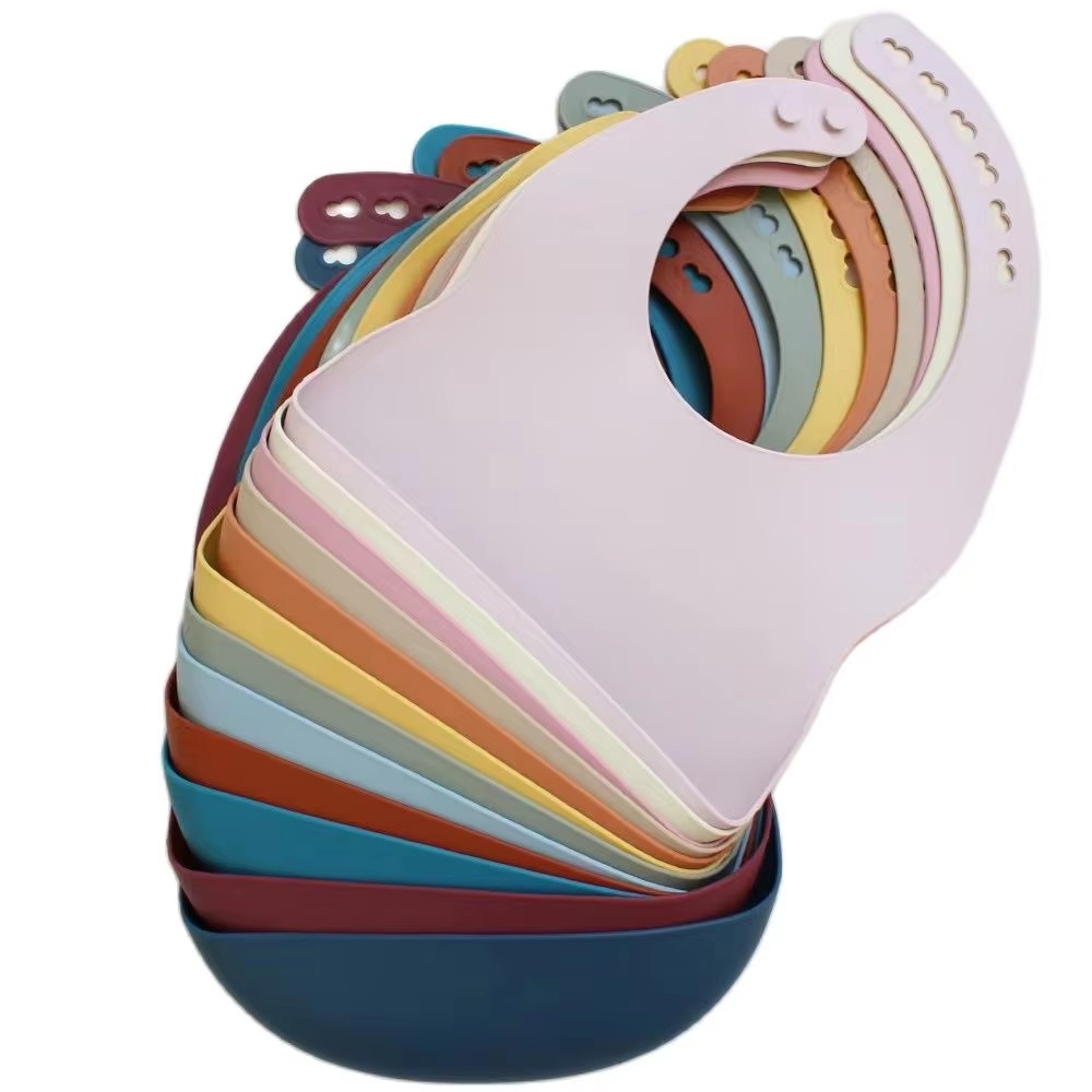 Baby Silicone Tray Bib Waterpr - đánh giá và giá Waterproof Baby Bibs Silicone