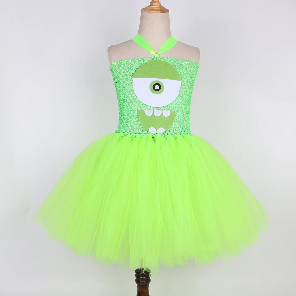 Mike Wazowski Monsters Costume - đánh giá và giá Toddler Girl Tulle Party Dress