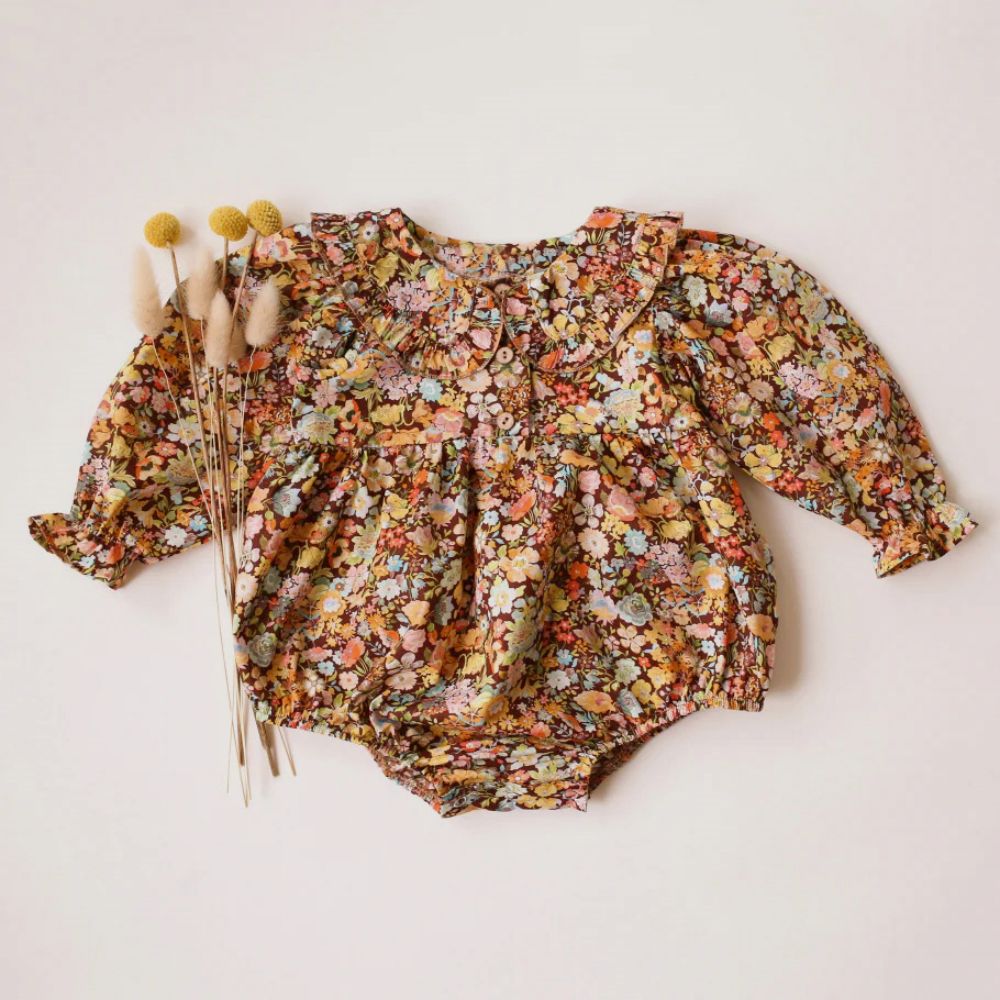 Quần Áo Bé Gái Cho 0-2Y Mùa Xu - đánh giá và giá Newborn Baby Girl Romper Floral
