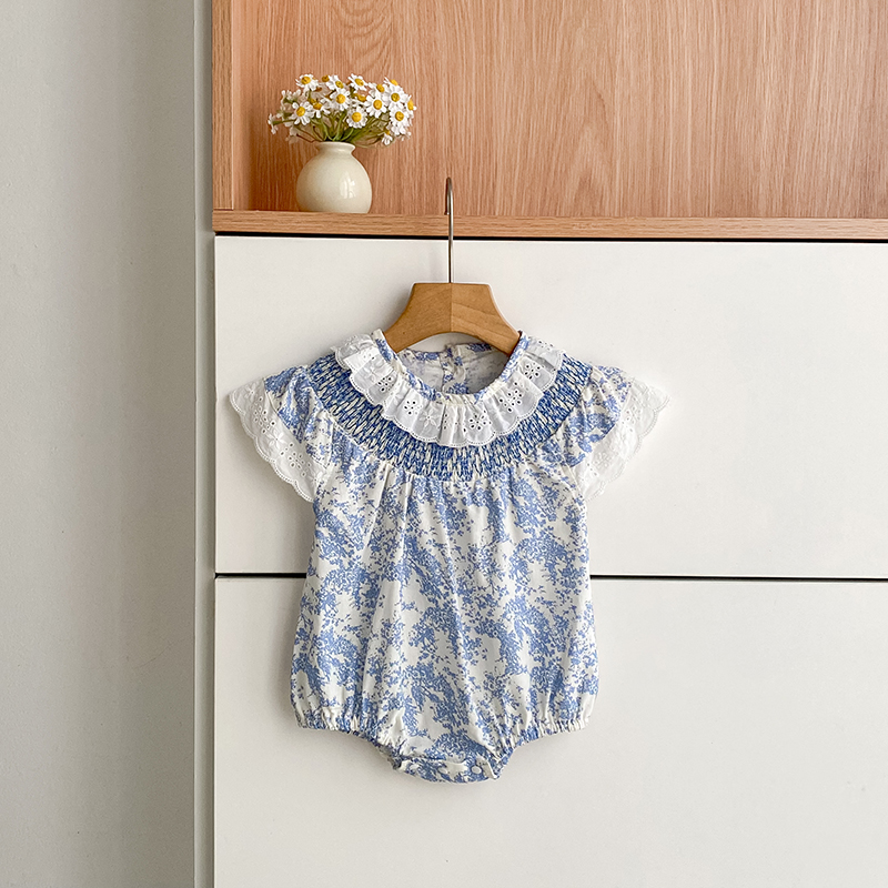 2026 New Summer Newborn Infant - đánh giá và giá Newborn Baby Girl Romper Floral