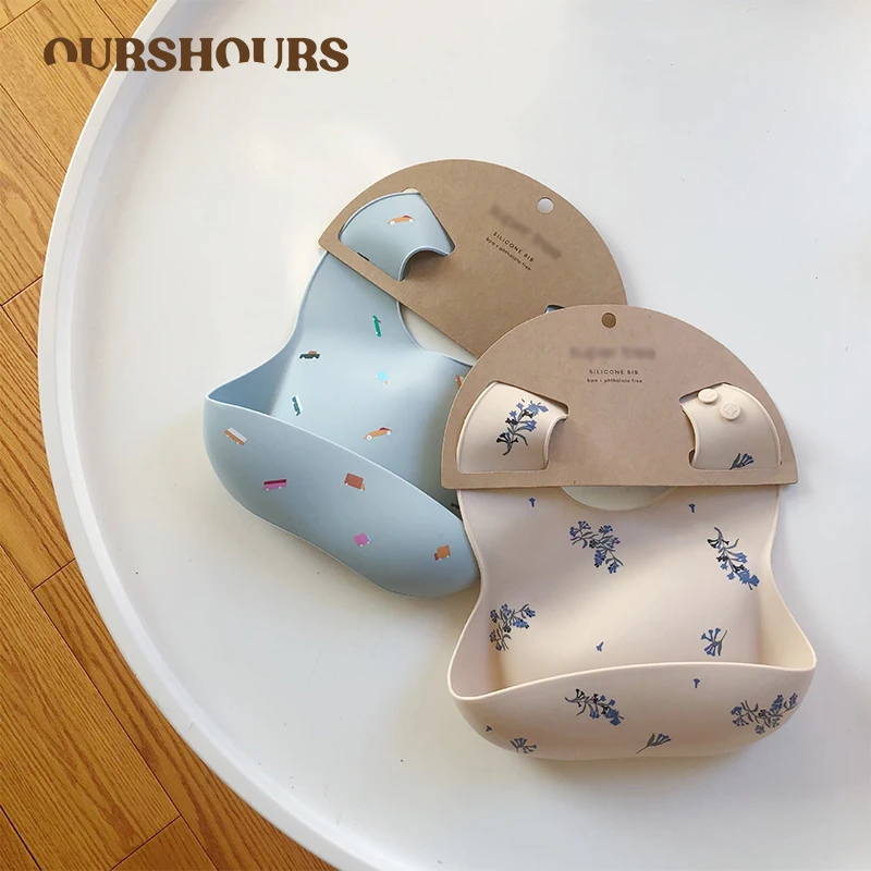 Baby Bibs Ins Style Print Wate - đánh giá và giá Waterproof Baby Bibs Silicone