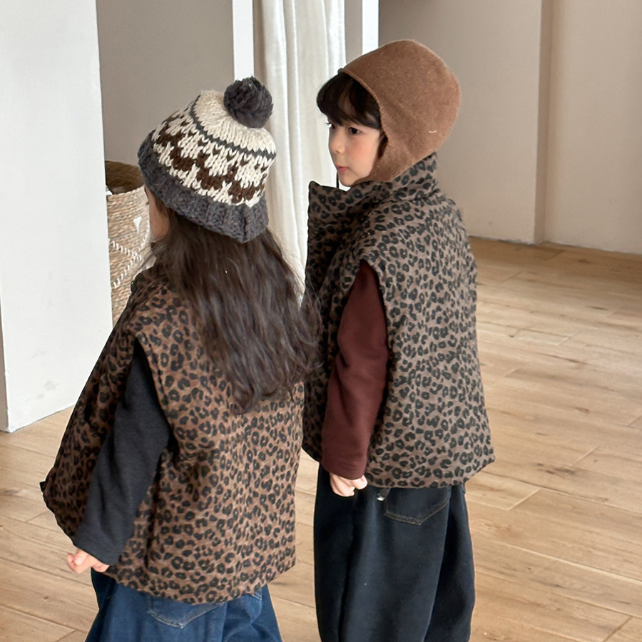 Kids Leopard Print Padded Vest - đánh giá và giá Toddler Boy Winter Fleece Jacket