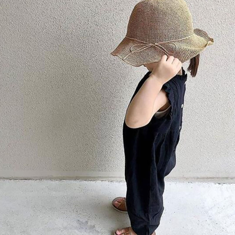 2026 Summer New Baby Rompers   - đánh giá và giá Baby Summer Linen Sleeveless Jumpsuit