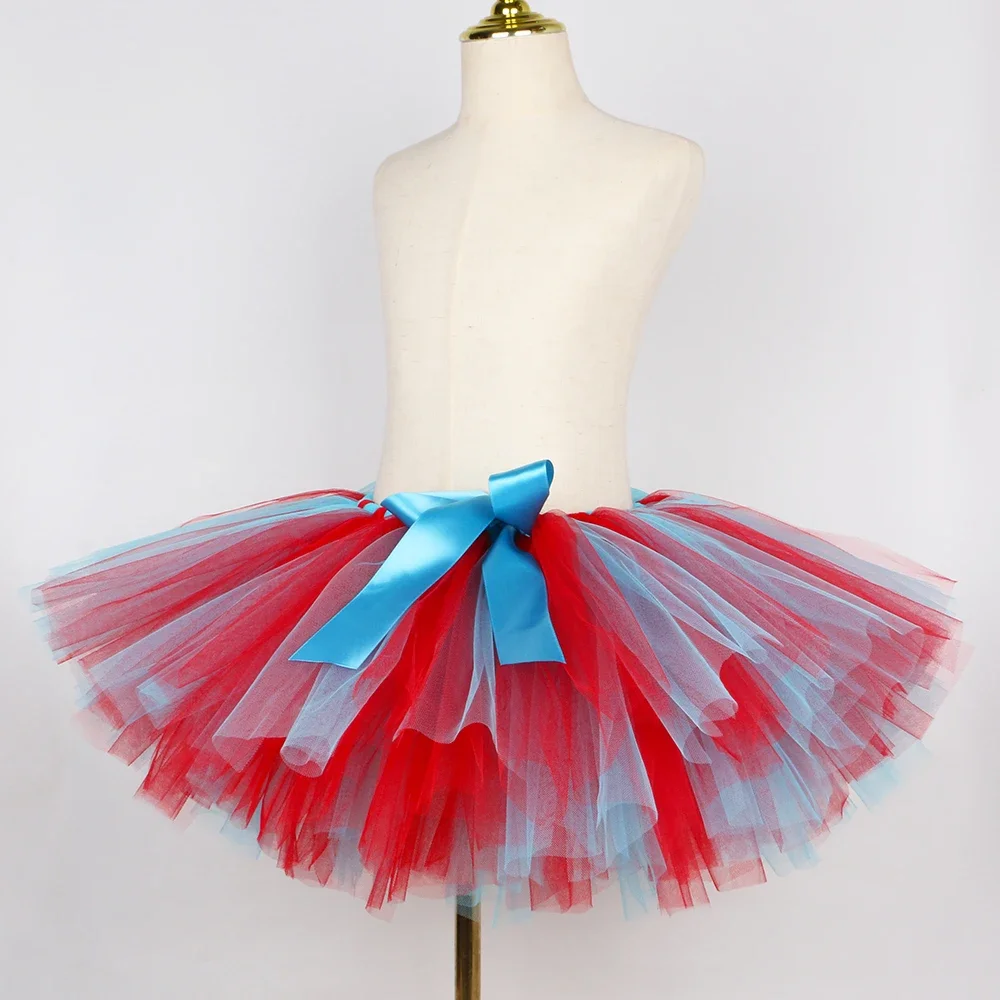 Red Blue Striped Thing Costume - đánh giá và giá Toddler Girl Tulle Party Dress