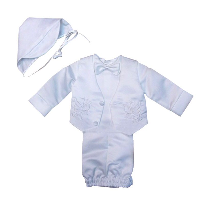 Bé Tập Đi Bé Trai Trắng Lễ Rửa - đánh giá và giá Baby Boy Suit Set Baptism