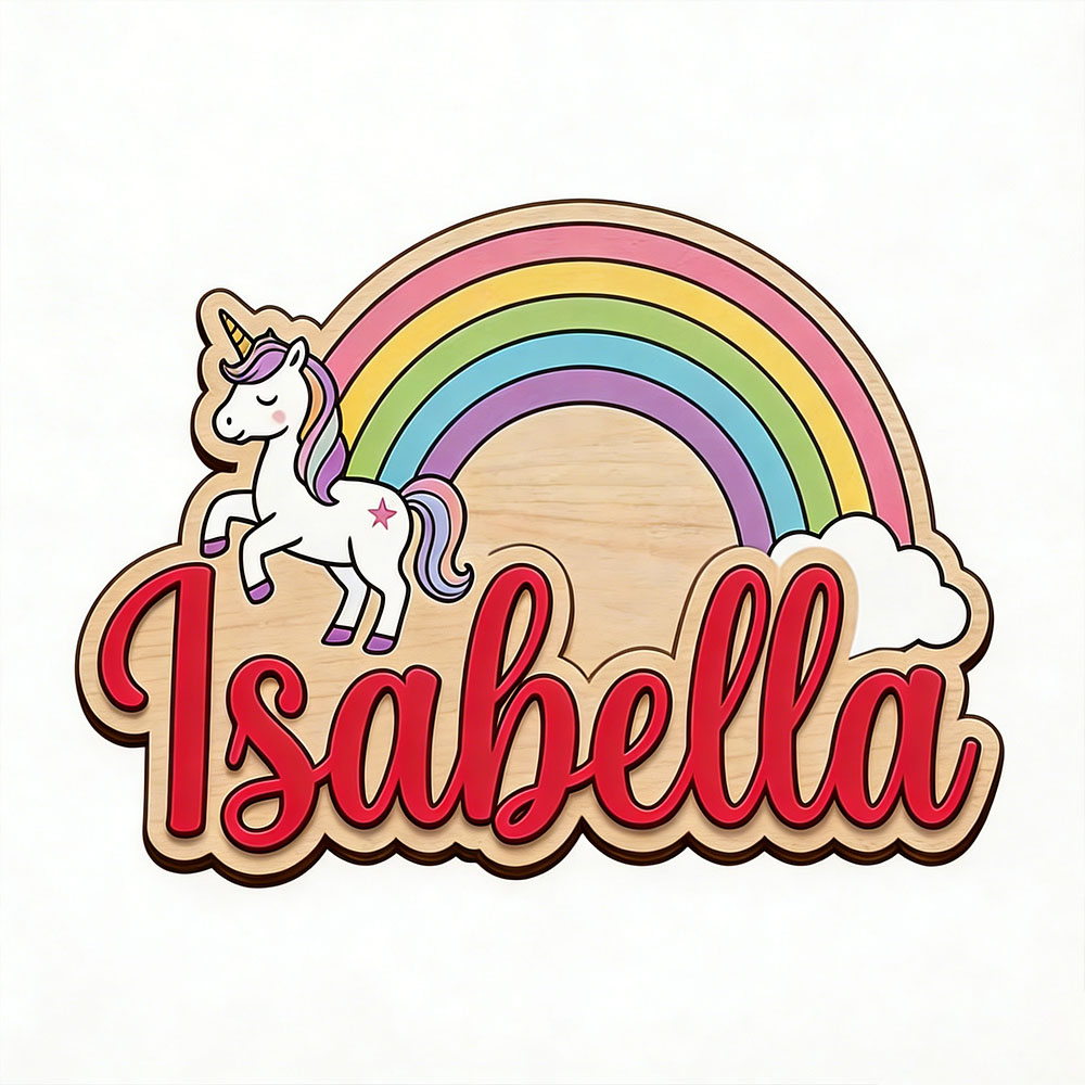 Unicorn & Pastel Rainbow Custo - đánh giá và giá Nursery
