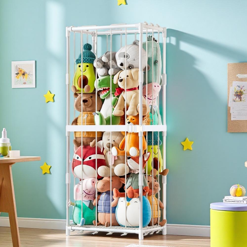 Vertical Stuffed Animal Storag - đánh giá và giá Nursery