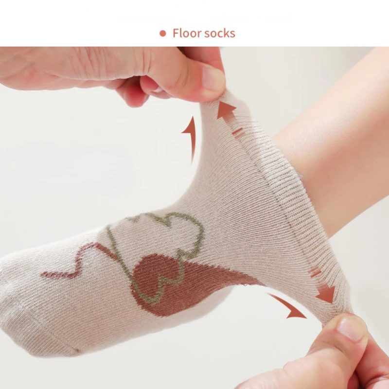 Mới Thu Đông Kawaii Ống Cho Bé - đánh giá và giá Unisex Baby Socks Non Slip