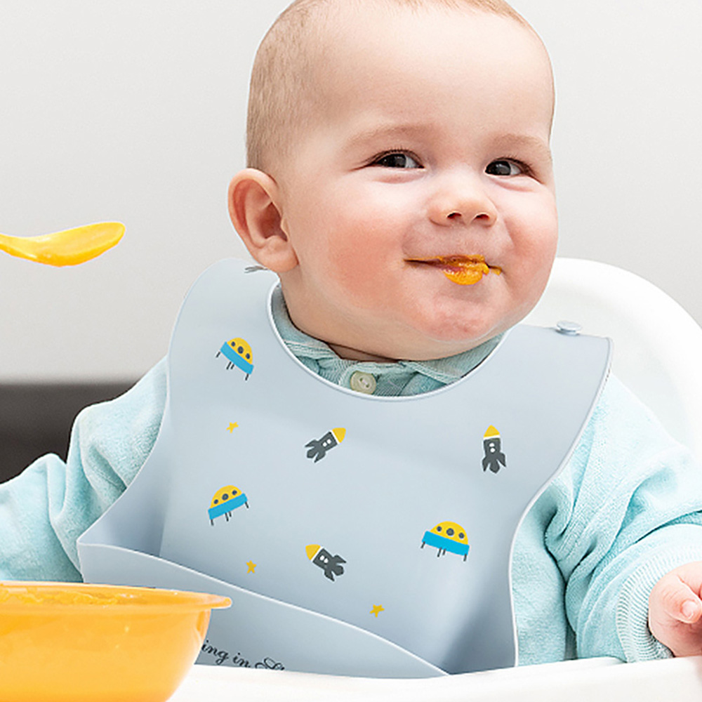 Baby Bibs Waterproof Soft Sili - đánh giá và giá Waterproof Baby Bibs Silicone