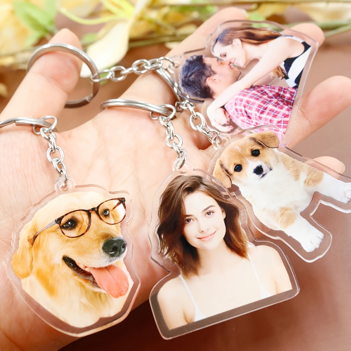 1 Custom Photo Acrylic Keychai - đánh giá và giá Baby Gear