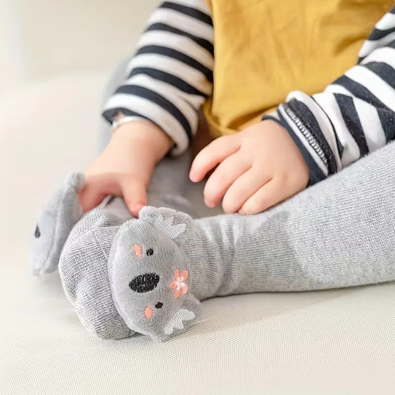 Winter Thick Cotton Kids Long  - đánh giá và giá Unisex Baby Socks Non Slip