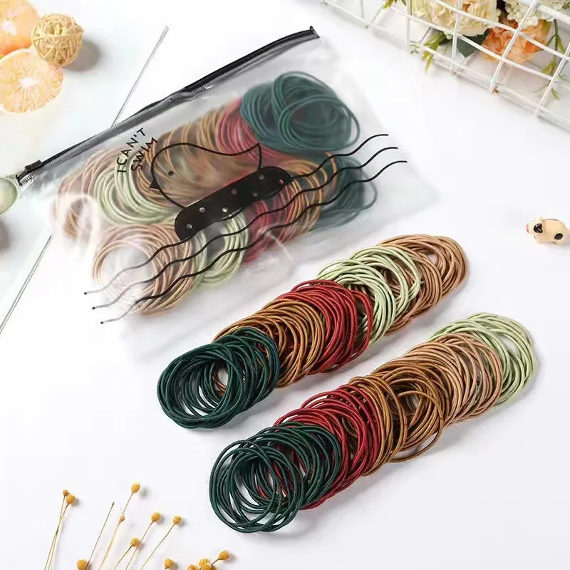 100pcs/lot Elastic Rubber Band - đánh giá và giá Baby Gear